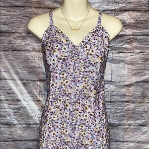 SO Floral Print Maxi Dress